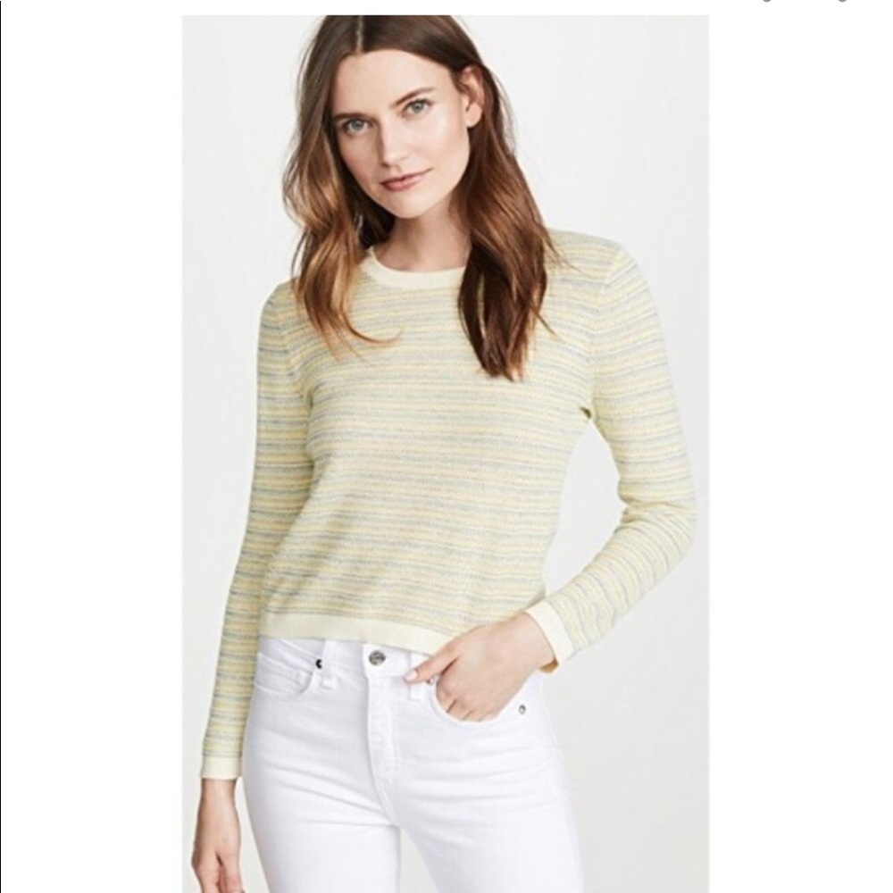 Veronica Beard Boise Sweater striped knit